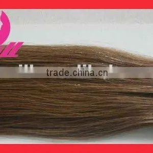 Pu Adhesive Tape Hair Extensions Remy Indian Hair Extensions Color #8 Large Stock thumbnail-1