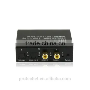 Audio Switch Converter 4 Input 3 Output SPDIF/TOSLINK Digital Otical Audio Switch Converter thumbnail-4