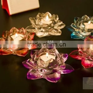 On Sale!!Just US$1 Crystal Glass Candle Holder for Wedding Decoration thumbnail-1
