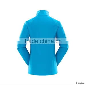 2015 Womens Waterproof Windproof Breathable Outdoor Fleece Cheap Softshell Jacket thumbnail-6
