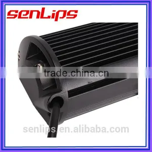 Double Row High-bright 4D Lens 54W 9inch 4500LM US Chip Led Light Bar for Truck Offroad Boat thumbnail-5