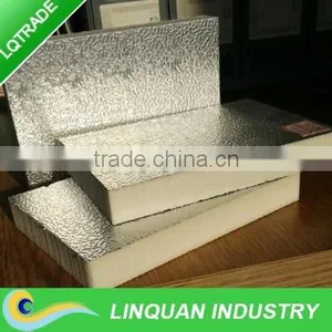 Double Sided Aluminum Foil PIR Polyisocyanurate Foam Duct Panel thumbnail-1