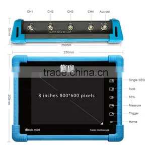 Digital Tablet Oscilloscope TO1074 70 MHz 4CH High Performance With Battery for Automotive thumbnail-2