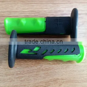 Double Colors Bike Handle Grip With Bar End thumbnail-1