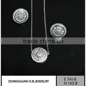 Beautiful Jewelry Set African Stud Jewelry Diamond Jewelry Set thumbnail-1