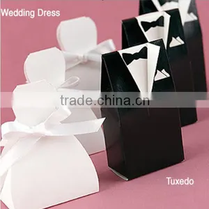 Bride and Groom Ribbon Wedding Cady Box Wholesale thumbnail-1