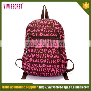 Europe Style Colourful Foldable Lightweight School Bag thumbnail-4