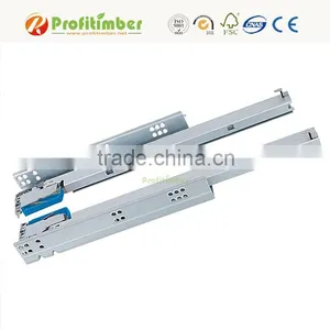 Heavy Duty Soft Close Ball Bearing Drawer Slide Roller thumbnail-1