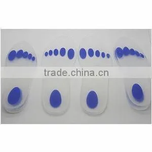 Comfortable Soft Silicon Insole Leather Insole thumbnail-1
