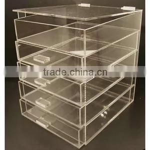 Customize Drawers Clear Acrylic Makeup Organizer Cosmetic Organizer Box thumbnail-5