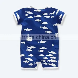 Baby's Romper Red Bus Print 100% Cotton,Sporty Baby Rompers Kids Jumper Jumpsuit,Kanye West Onesie Baby Creeper Romper thumbnail-1