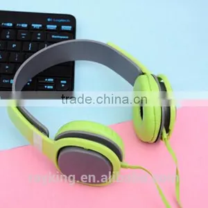 Stretchable Headband Earphone for Computer and Phone , 3.5mm Jack Earphone for Music Media Player , Helmet Headphone thumbnail-1