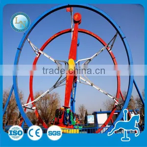 New Products From China! Thrilling Game Rides Ferris Wheel Ring Car for Sale thumbnail-2