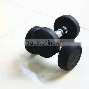 Crossfit Gym Basic Equipment Rubber Coated Dumbbell thumbnail-3
