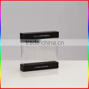 Perfume Clear PVC Packaging With Hard Paper Top and Base thumbnail-2