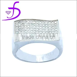 Wholesale Gemstone 925 Silver Ring for Man thumbnail-1