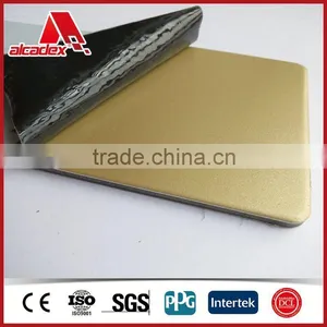 Gold Densign Aluminum Composite Panel thumbnail-1