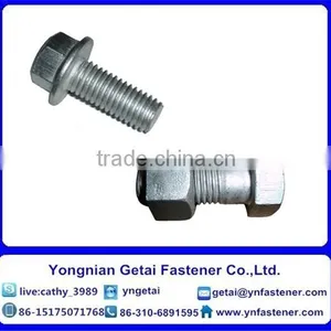 DIN935 DIN937 Tower Bolts Iron Tower Bolts Hot Dip Galvanizing thumbnail-1