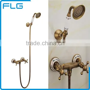 Wenzhou Gold Supplier Antique Handheld Shower Set Rain Shower thumbnail-1