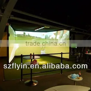 Samrt Wifi Outdoor Use Support Edge Blending for Golf Simulator ,Cinema,conferance 7000 ANSI Lumens Projector thumbnail-5