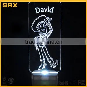 Factory Price Custom Light Sensor LED Night Light, Personalized Nightlight, Custom Nightlight thumbnail-1