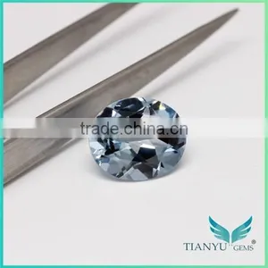 WuZhou Gems Synthetic Nano Gems Clear Aquamarine Gemstone Prices thumbnail-5