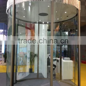 Full Circle Automatic Glass Sliding Door Low Price thumbnail-1