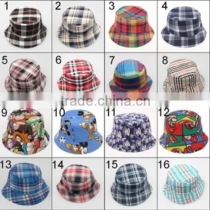 New Design Top Quality Beach Cute Cap Outdoor Sport Sun Cotton Bucket Hat thumbnail-3