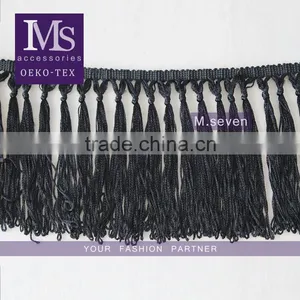 New Arrival100% Polyester Crochet Lace Tassel Border Lace Trims thumbnail-1