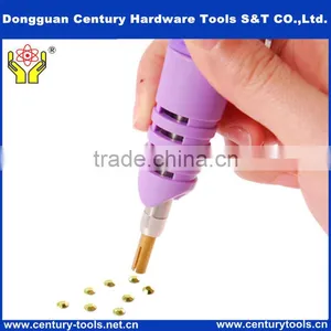 Plastic Handle Non Flat Back Rhinestones thumbnail-1