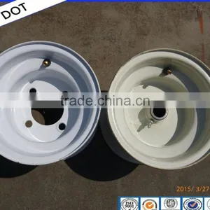 7X4.5 & 7X5/5.5 & 8X3.75 & 8X5 Lawn Mower Trailer Rims With DOT thumbnail-2