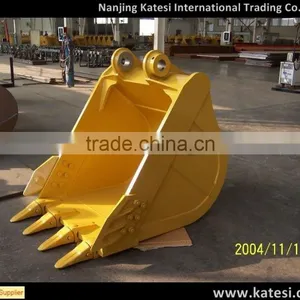 Excavator Rock Bucket / 0.8-1.2m3 Bucket Capacity Backhoe Loader thumbnail-1