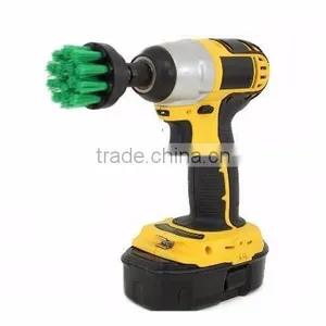 Drill Powered Scrub Brush With Quarter Inch Quick Change Shaft thumbnail-3