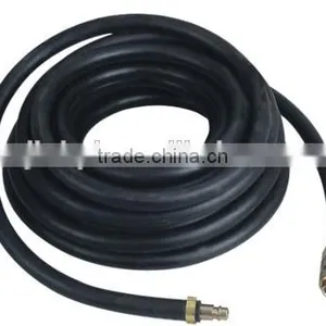 Flexible Rubber Nylon Reinforced Water Hose With Brass Connectors thumbnail-2