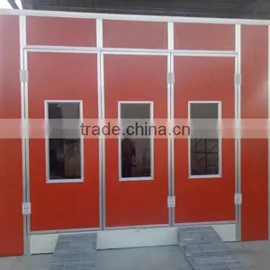 High Quality Car Spray Booth Electric And Diesel Heat Options thumbnail-5