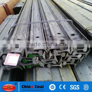 4 - 30 Kg/m Hot Sale Light Railway Steel Rail for Mining Locomotive thumbnail-2