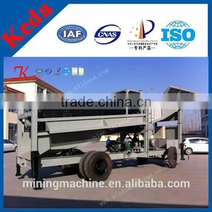 Hot Selling Mobile Trommel Gold Washing Plant In Ghana With Patent For Sale thumbnail-1