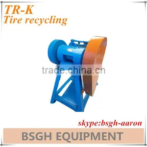 Tire Rubber Cutting Machine / Used Tire Rubber Recycling Machine thumbnail-1