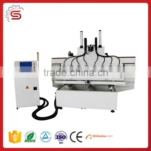 STR1325-4S/8S China Wooworking 4 Axis CNC Router thumbnail-1