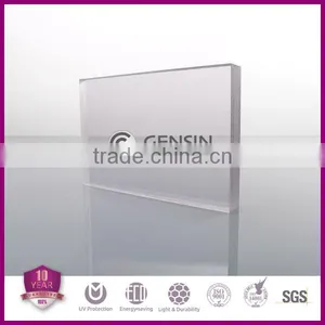 Grade A OEM 1220x2440mm 12mm Solid Polycarbonate Sheet thumbnail-2
