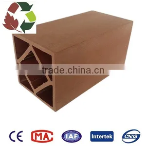 Outdoor Waterproof Wood Plastic Composite Fence / Wpc Plastic Railing thumbnail-3