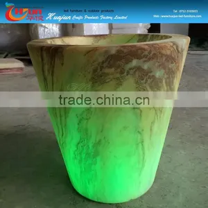 16 Colours Change Colorful Led Flower Pot thumbnail-2