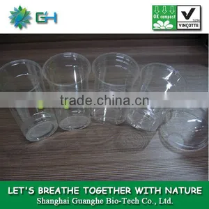 Beer Cup (not for Hot Liquid) 100% Biodegradable Plastic PLA thumbnail-1