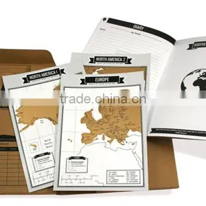 CT-595 The New Travel Journal Map Including Eight Tourism Map Paper TRAVELOGUE Tour Player Map thumbnail-3