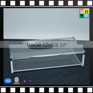 Hot Sale Fashionable Acrylic Tissue Box/case, Acrylic Napkin Holder From Shenzhen Yidong thumbnail-3