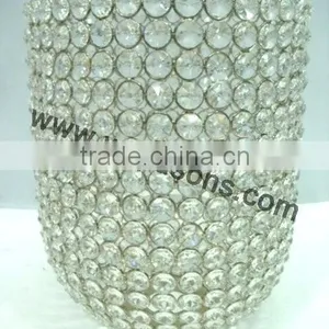 New Wholesale Crystal Tealight Candle Holder thumbnail-2