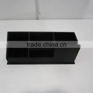 Multi-functionPU Leather Pen/Business Card/Mail Holder Desk Organizer thumbnail-1