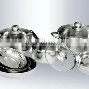 Stainless Steel Cookware Set Soup Pot thumbnail-1