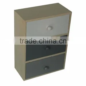 Wholesale Custom Wood Chest Box Desktop Organizer thumbnail-2