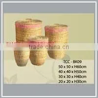 WATER HYACINTH BASKET/ TRAY TCC-BK09 thumbnail-1